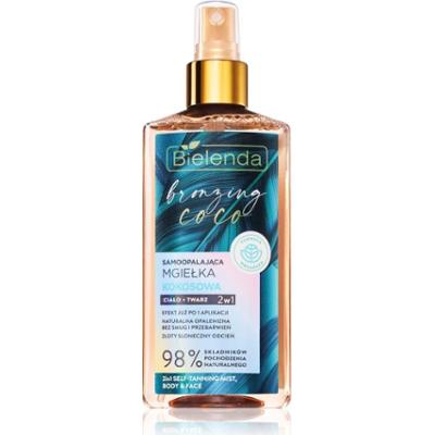 Bielenda Bronzing Coco mgiełka samoopalająca do twarzy i ciała 150 ml