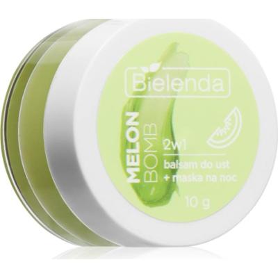 Bielenda Lip Care Lip Balm + Night Mask balsam do ust z zapachem Melon Bomb 10 g