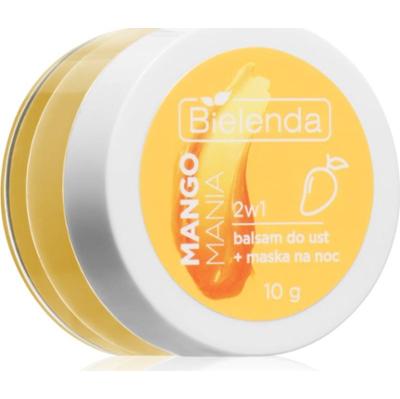 Bielenda Lip Care Lip Balm + Night Mask balsam do ust z zapachem Mango Mania 10 g