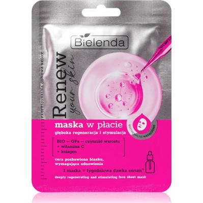 Bielenda Renew Your Skin maseczka w płachcie o działaniu regenerującym 18 g