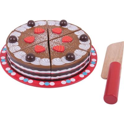 Bigjigs Toys Chocolate Cake zabawka edukacyjna 3y+ 1 szt.