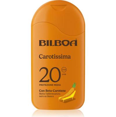 Bilboa Carotissima Crema mleczko do opalania z betakarotenem SPF20 200 ml