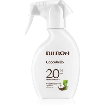 Bilboa Coccobello Trigger spray do opalania Z olejkiem kokosowym. SPF20 250 ml