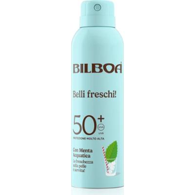 Bilboa Belli Freschi spray do opalania z miętą SPF 50+ 150 ml