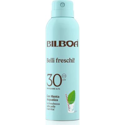 Bilboa Belli Freschi spray do opalania z miętą SPF 30 150 ml