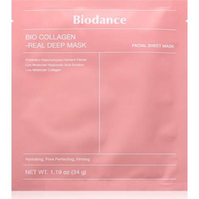 Biodance Bio-Collagen Real Deep Mask maska hydrożelowa o intensywnym działaniu do nawilżenia skóry i zmniejszenia porów 34 g