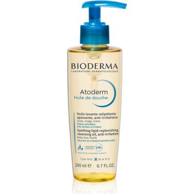 Bioderma Atoderm Shower Oil intensywnie odżywiający i łagodzący olejek pod prysznic do skóry suchej i podrażnionej 200 ml