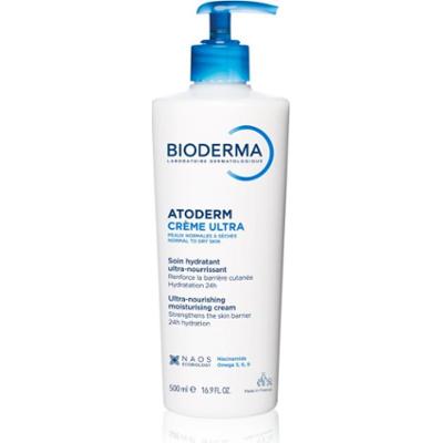 Bioderma Atoderm Créme Ultra odżywczy krem do ciała do skóry normalnej i suchej wrażliwej nieperfumowany 500 ml