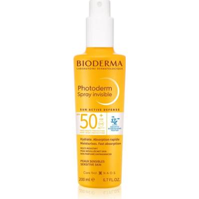 Bioderma Photoderm Invisible Spray SPF50+ spray do opalania SPF 50+ 200 ml