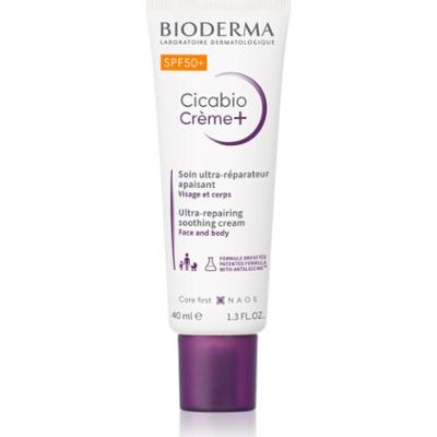 Bioderma Cicabio Créme+ SPF 50+ krem do twarzy SPF 50+ 40 ml