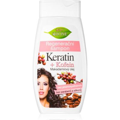 Bione Cosmetics Keratin + Kofein szampon regenerujący 260 ml