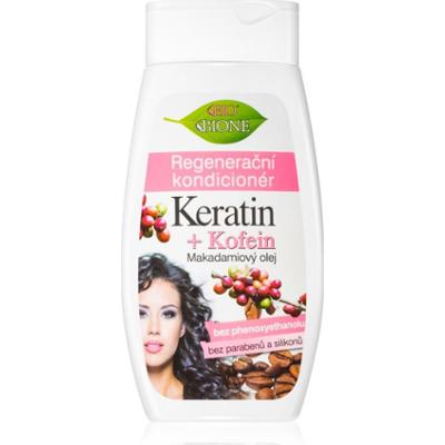 Bione Cosmetics Keratin + Kofein odżywka regenerująca do włosów 260 ml