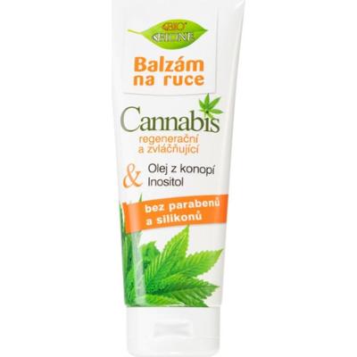 Bione Cosmetics Cannabis mleczko do rąk regenerująco-zmniękczające 205 ml
