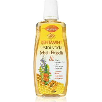 Bione Cosmetics Dentamint Honey + Propolis płyn do płukania ust smak Honey + Propolis 500 ml