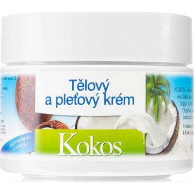 Bione Cosmetics Coconut krem do twarzy dla całej rodziny z kokosem 260 ml