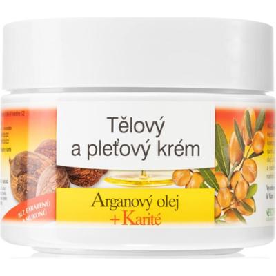 Bione Cosmetics Argan Oil + Karité krem do twarzy dla całej rodziny 260 ml