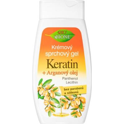 Bione Cosmetics Keratin + Argan żel pod prysznic z olejkiem arganowym 260 ml