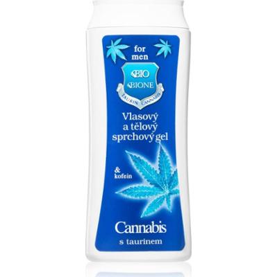 Bione Cosmetics Men Cannabis + Taurine żel pod prysznic do ciała i włosów 200 ml