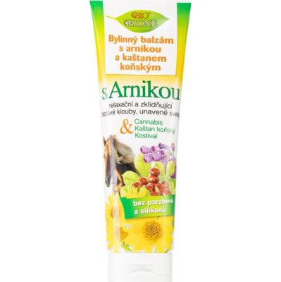 Bione Cosmetics Cannabis s Arnikou ziołowy balsam z arniką i kasztanowcem 300 ml