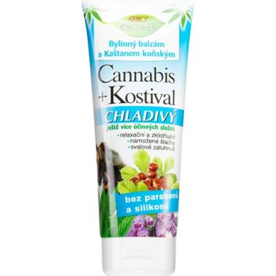 Bione Cosmetics Cannabis Kostival balsam chłodzący do mięśni, stawów i więzadeł 200 ml