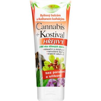 Bione Cosmetics Cannabis Kostival rozgrzewający żel rozluźniający mięśnie i stawy 200 ml