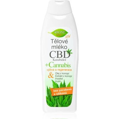 Bione Cosmetics Cannabis CBD odżywcze mleczko do ciała z CBD 500 ml