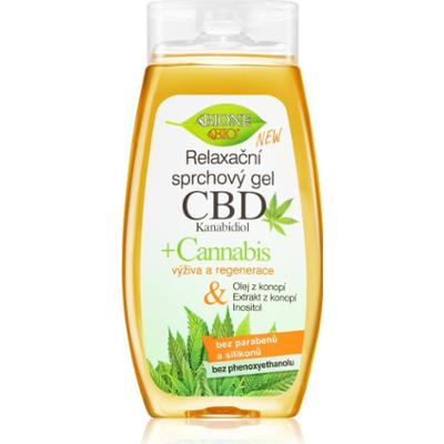 Bione Cosmetics Cannabis CBD relaksujący żel pod prysznic z CBD 260 ml