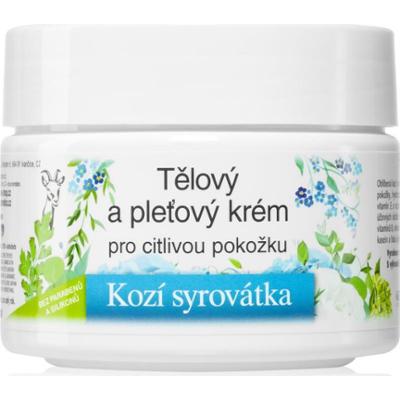 Bione Cosmetics Kozí Syrovátka odżywczy krem do twarzy i ciała do skóry wrażliwej 260 ml