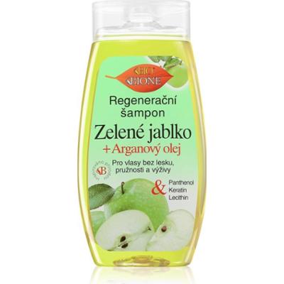 Bione Cosmetics Green Apple + Argan Oil szampon regenerujący 260 ml