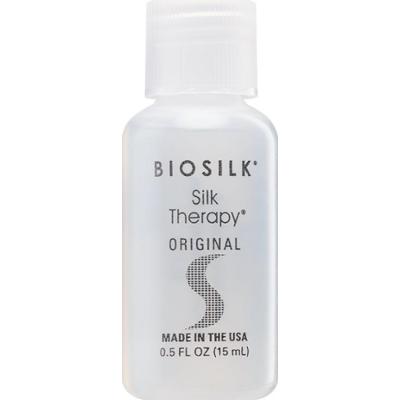 Biosilk Silk Therapy Original pielęgnacja regenerująca z jedwabiem do wszystkich rodzajów włosów 15 ml