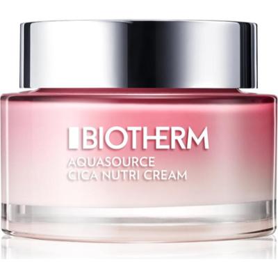 Biotherm Aquasource Cica Nutri Cream odżywczy krem nawilżający do skóry suchej i bardzo suchej wrażliwej 75 ml
