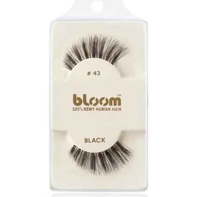 Bloom Natural rzęsy z naturalnych włosów No. 43 (Black) 1 cm