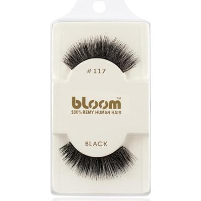 Bloom Natural rzęsy z naturalnych włosów No. 117 (Black) 1 cm