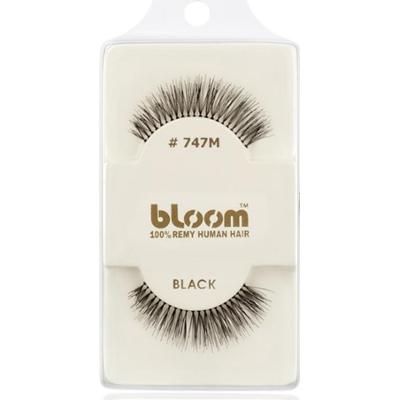 Bloom Natural rzęsy z naturalnych włosów No. 747M (Black) 1 cm
