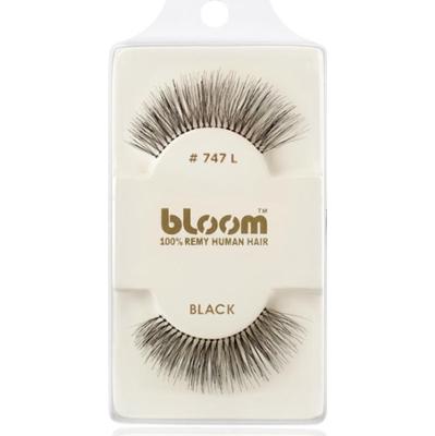 Bloom Natural rzęsy z naturalnych włosów No. 747L (Black) 1 cm