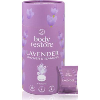 Body Restore Lavender Shower Steamers tabletki pod prysznic o zapachu lawendy 6 szt.