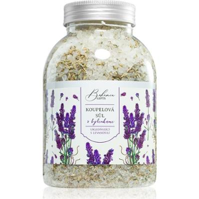 Bohemia Gifts & Cosmetics Bohemia Natur kojąca sól do kąpieli z ziołami z lawendą 1200 g