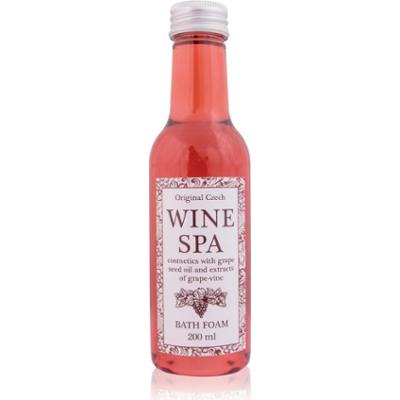 Bohemia Gifts & Cosmetics Wine Spa relaksująca piana olejowa do kąpieli 200 ml