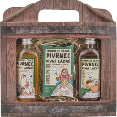 Bohemia Gifts & Cosmetics Beer zestaw upominkowy do kąpieli dla mężczyzn