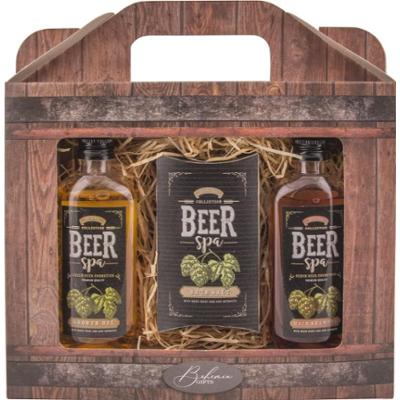 Bohemia Gifts & Cosmetics Beer Spa zestaw upominkowy do wanny dla mężczyzn