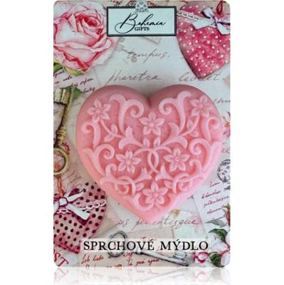 Bohemia Gifts & Cosmetics Handmade Heart mydło robione ręcznie z gliceryną 90 g