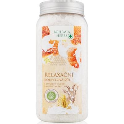 Bohemia Gifts & Cosmetics Bohemia Herbs Honey & Goat Milk sól do kąpieli 900 ml