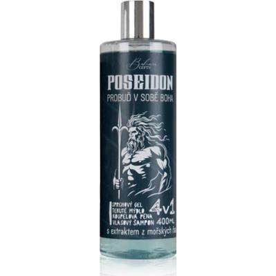 Bohemia Gifts & Cosmetics Poseidon żel do mycia 4 v 1 dla mężczyzn 400 ml