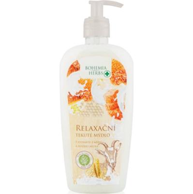 Bohemia Gifts & Cosmetics Bohemia Herbs Honey & Goat Milk mydło w płynie 300 ml