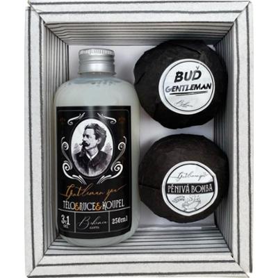 Bohemia Gifts & Cosmetics Gentleman Spa zestaw upominkowy do wanny dla mężczyzn