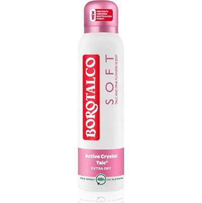Borotalco Soft Talc & Pink Flower dezodorant w sprayu bez alkoholu 150 ml