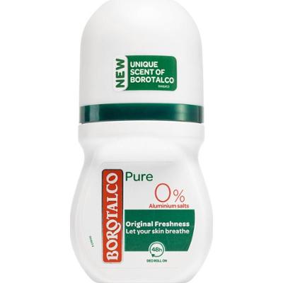 Borotalco Pure Original dezodorant roll-on bez soli aluminium 50 ml
