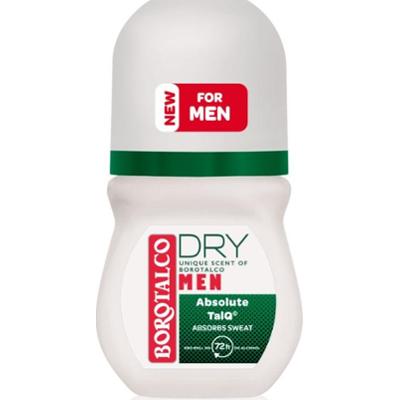 Borotalco MEN Dry dezodorant roll-on 72 godz. zapachy Original 50 ml