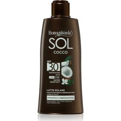 Bottega Verde Sol Cocco wodoodporne mleczko do opalania SPF 30 200 ml