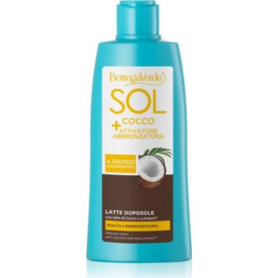 Bottega Verde Sol Cocco nawilżające mleczko do ciała wspomagający opalanie 200 ml